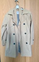 Zara Trenchcoat beige Gr. 164 mit kariertem Innenfutter Baden-Württemberg - Mannheim Vorschau