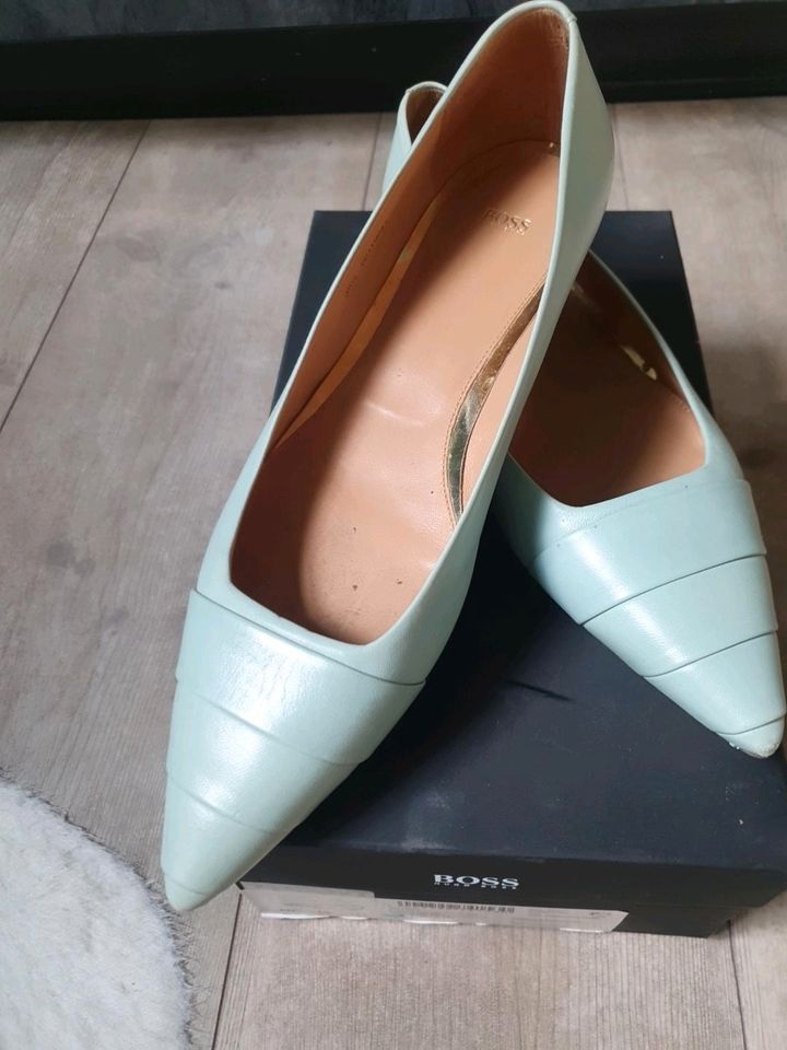 Boss damen schuhe dalida gr 39.5 türkis in Minden