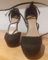 High Heel Damenschuh Größe 38 schwarz Wildleder von EVEN&ODD Berlin - Wilmersdorf Vorschau