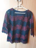 Shirt  Bluse mit 3/4 Arm und Spitze von Zero Schleswig-Holstein - Itzehoe Vorschau
