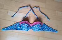 Bügel Balconette Bikini Top 38 A/B Oberteil blau rot bunt Bayern - Baiersdorf Vorschau