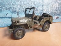 GATE WILLYS JEEP, WW II, US ARMY, M. 1:18, Metall Modell Bayern - Bad Reichenhall Vorschau