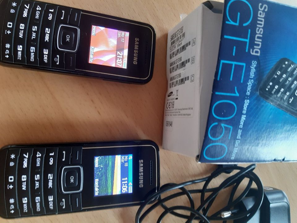 Samsung Handy GT-E1050 in Neustetten