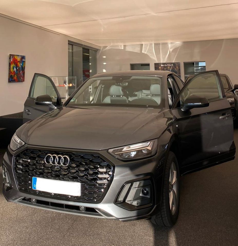 Audi Q5 Sportback Quattro 40 TDI zu vermieten in Leipzig