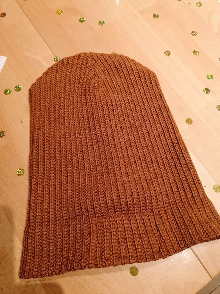 Handmade Selfmade Beanie Mütze Anker in Hohenstein-Ernstthal