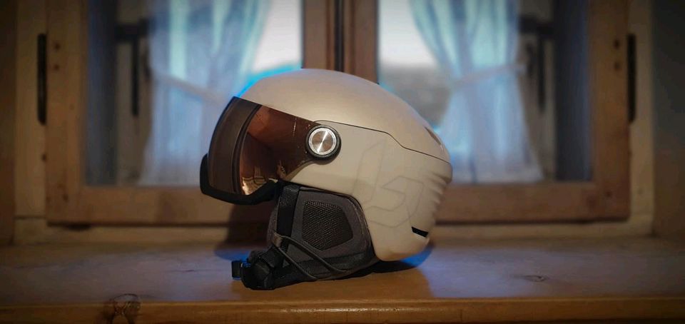 Bolle Skihelm V-RYFT PURE weiss Damen, Visierhelm in Duisburg