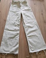 ZARA Jeans wide leg Gr. 152 beige Rheinland-Pfalz - Reinsfeld Vorschau