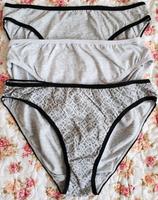 Slips Baumwolle 3er Set grau Gr.S 36/38 NKD Neu Brandenburg - Beeskow Vorschau