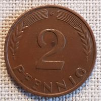 2 Pfennig BRD 1963 G - D unmagnetisch Hessen - Michelstadt Vorschau