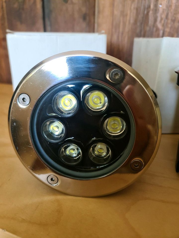 Unterwasser Leuchten LED je 6 x 5 Watt - 12 V -  2 Stück - NEU in Osnabrück