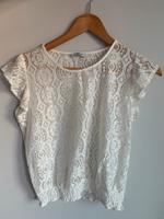 Only Damen Spitzenbluse Bluse weiß Größe M Rheinland-Pfalz - Ludwigshafen Vorschau