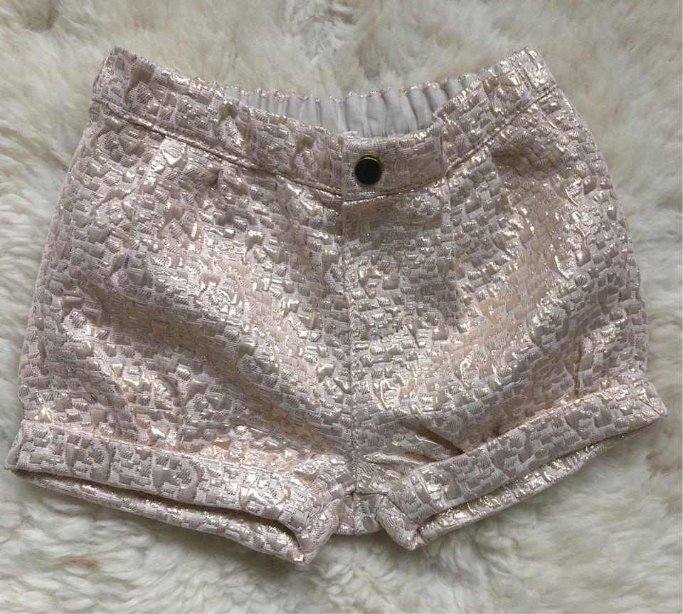 Shorts Roségold von H&M Gr 80 in Bremervörde