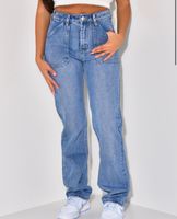 High waist jeans mit Taschen Nordrhein-Westfalen - Emsdetten Vorschau