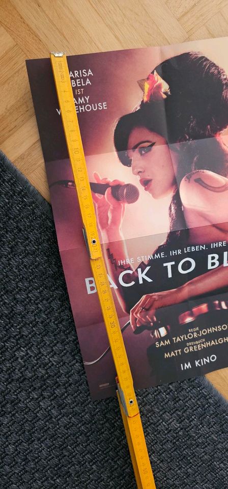Back to Black Poster Amy Winehouse gefaltet in Northeim