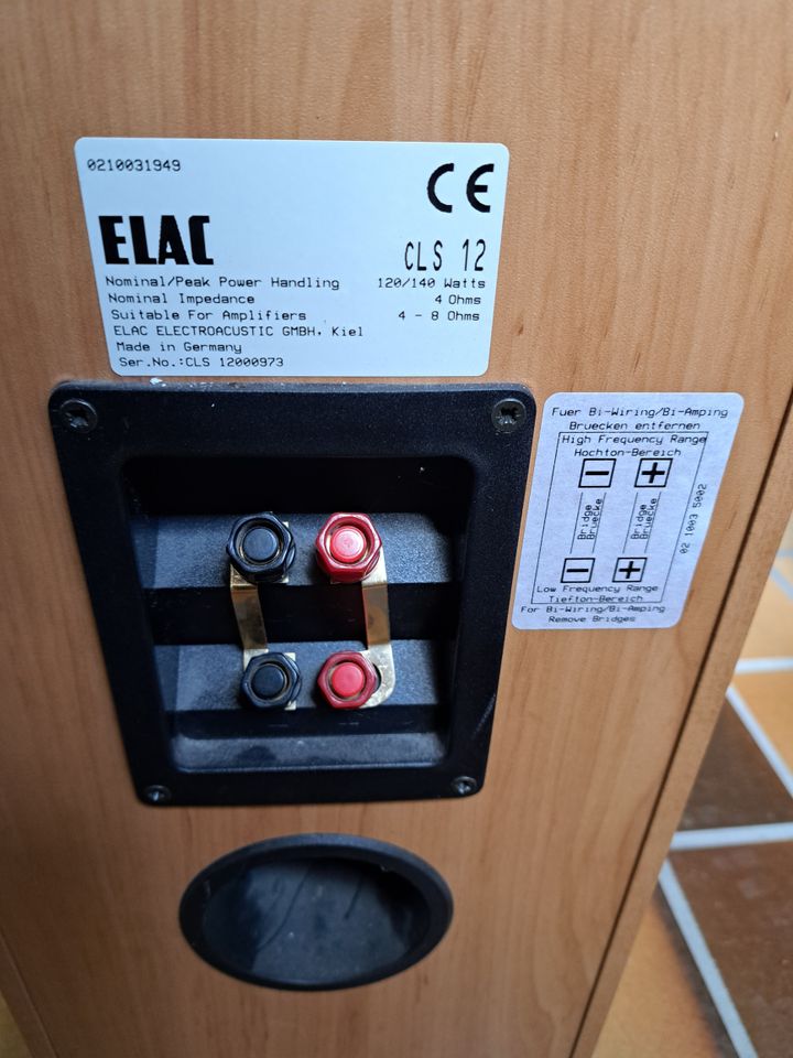 Lautsprecher ELAC 120/140 Watt in Oberstdorf