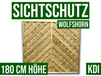 Sichtschutz Dichtzaun Lamellenzaun Zaun Holzzaun - 180 x 180 KDI Nordrhein-Westfalen - Lennestadt Vorschau