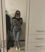 H&M Straight Leg High Waist Jeans - blau Schleswig-Holstein - Molfsee Vorschau