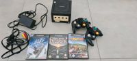 Gamecube Konsole schwarz, 2 Controller, 3 Spiele Nordrhein-Westfalen - Erkelenz Vorschau