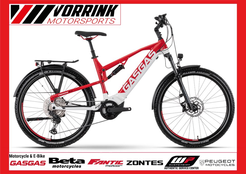 E-MTB E-Bike GASGAS G TREKKING 3.0 ROCKSHOX/XT/630Wh in Itterbeck