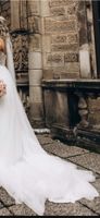 Schleier Hochzeit ivory tüll softtüll braut brautschleier wedding Nordrhein-Westfalen - Rahden Vorschau
