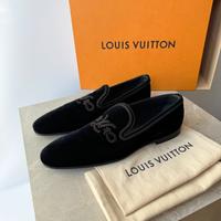 Original LOUIS VUITTON Herren Loafer Navy Blau FULL SET Schuhe Sachsen - Zittau Vorschau
