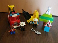 Lego Duplo  Feuerwehr und Bagger Sachsen - Chemnitz Vorschau