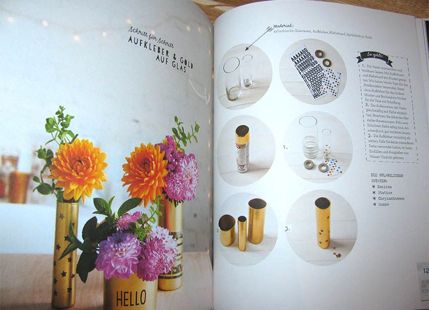 Buch - Wohnen mit Blumen - Kreative Ideen für Zuhause DIY Hobby in Erdesbach