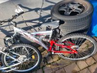 Mountainbike silber/rot 26 Zoll Saarland - St. Ingbert Vorschau