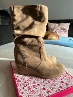 Damen Stiefel 38 gefüttert Sachsen-Anhalt - Bernburg (Saale) Vorschau