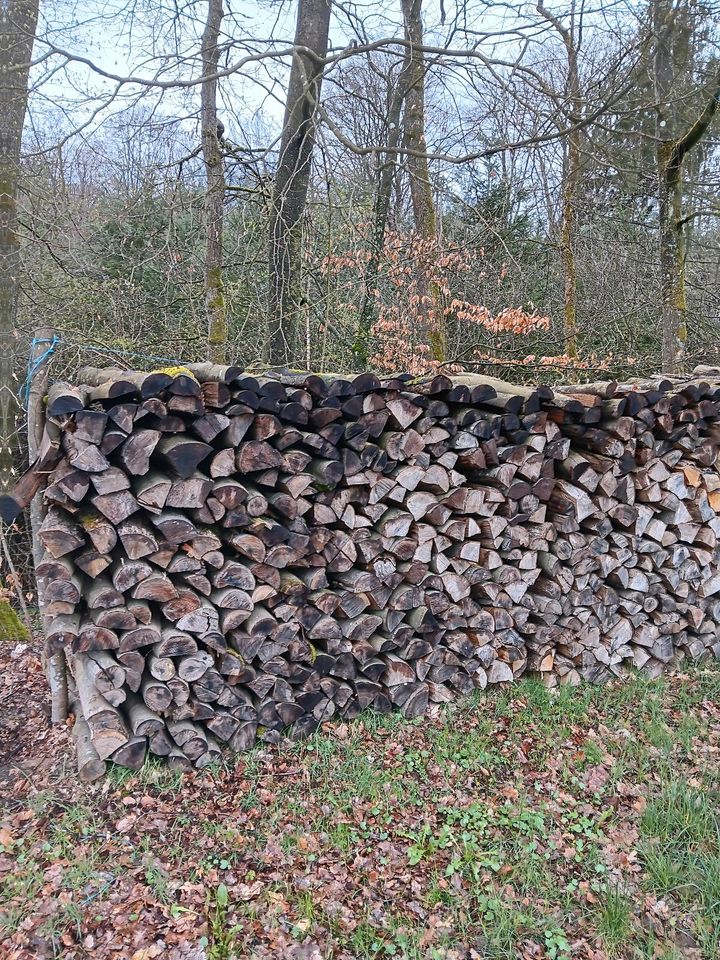 Holz in Meterscheiten in Gräfendorf