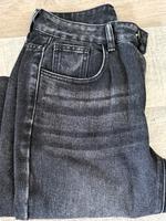 Shein Jeans schwarz washed Gr XS Petite Niedersachsen - Brake (Unterweser) Vorschau