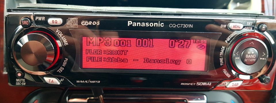 Autoradio Panasonic CQ-C7301N WMA MP3 50Wx4 RDS in Hamburg