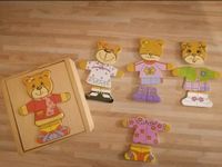 Holzpuzzle Eichhorn,Teddybär,Kleinkind,Puzzle,Lernspielzeug Sachsen - Beilrode Vorschau