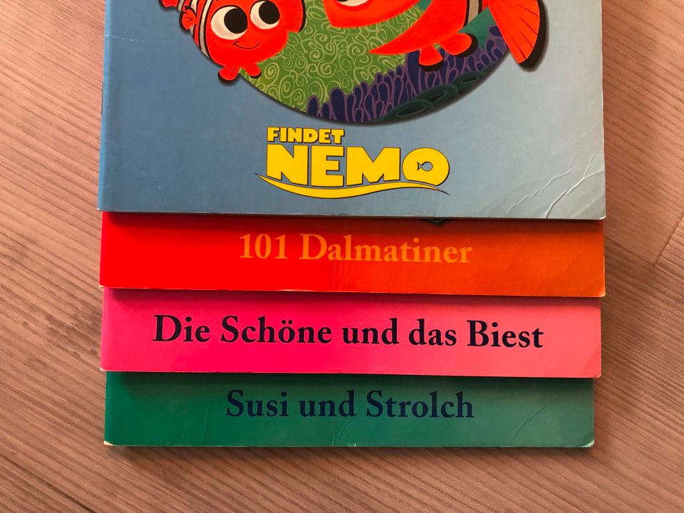 3,99€ - 4x Hefte/Bücher Disney je 32 Seiten Nemo Dalmatiner Biest in Wörthsee