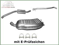 Auspuff Set für BMW X3 E83 3.0 D Mitteltopf +Rohr + Endtopf Frankfurt am Main - Westend Vorschau