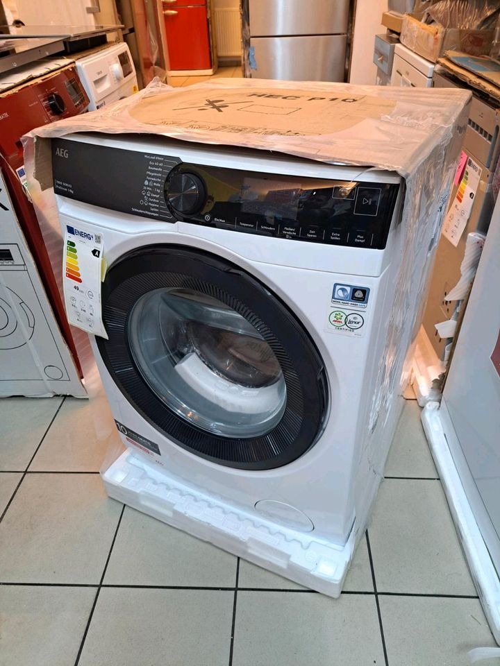AEG Waschmaschine 9kg mit dampf Funktionen Energieeffiz A mit 2ja in Essen