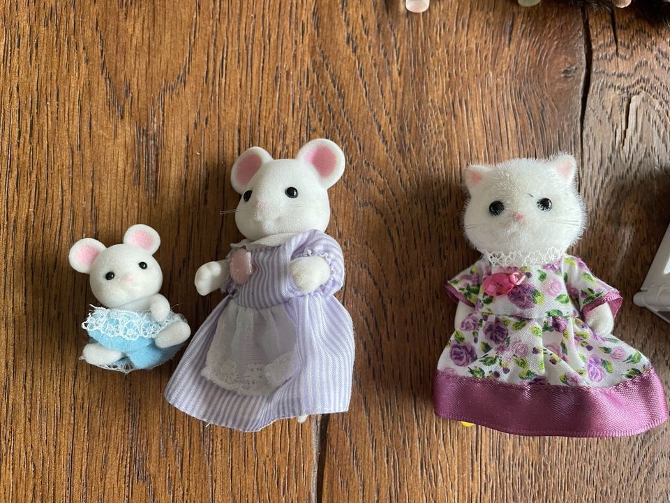 XXL Set Sylvanian Families Villa Baumhaus Boutique Auto Figuren in Harmsdorf bei Ratzeburg