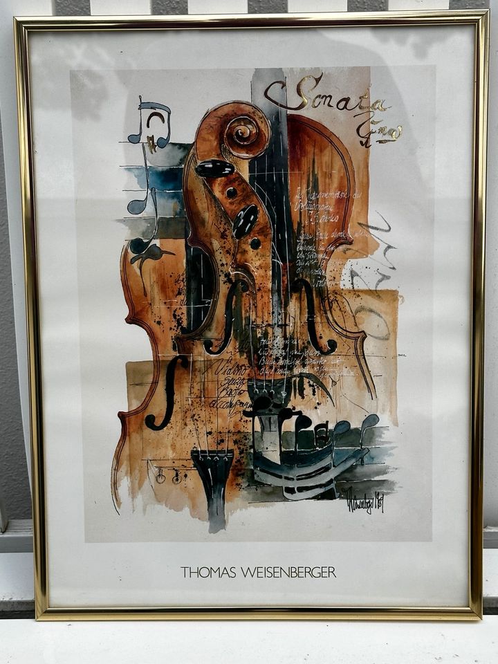 Thomas Weisenberger Bild 30x40 cm mit Nielsen Rahmen in Wiesbaden