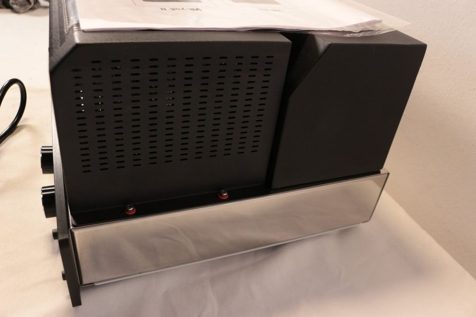 Dynavox VR-70 E II Phono Röhrenvollverstärker chrom - MwSt. in Erkrath