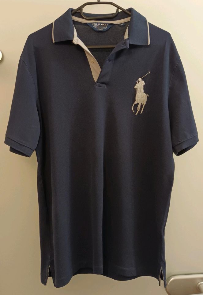 Ralph Lauren Herren Marken Polo Shirt M blau Polo Golf in Hiddenhausen