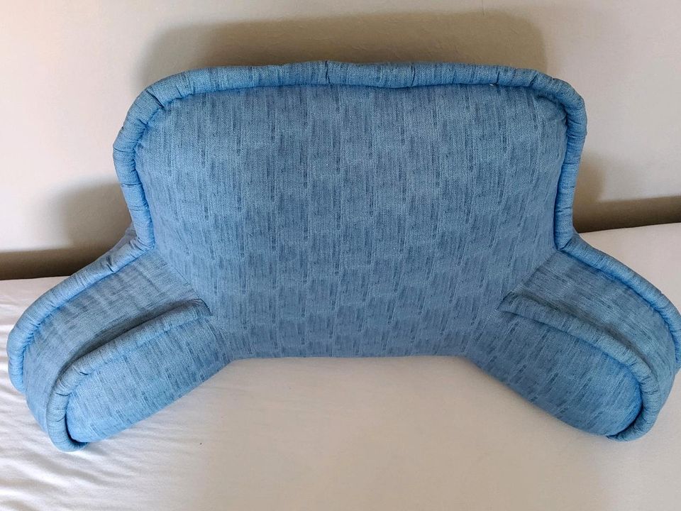 Sitzkissen mit Lehnen Bett in Blau