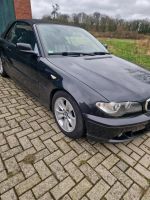 BMW E46 Cabrio Schlachtfest 320d BLACK SAPPHIRE METALLIC Nordrhein-Westfalen - Tecklenburg Vorschau