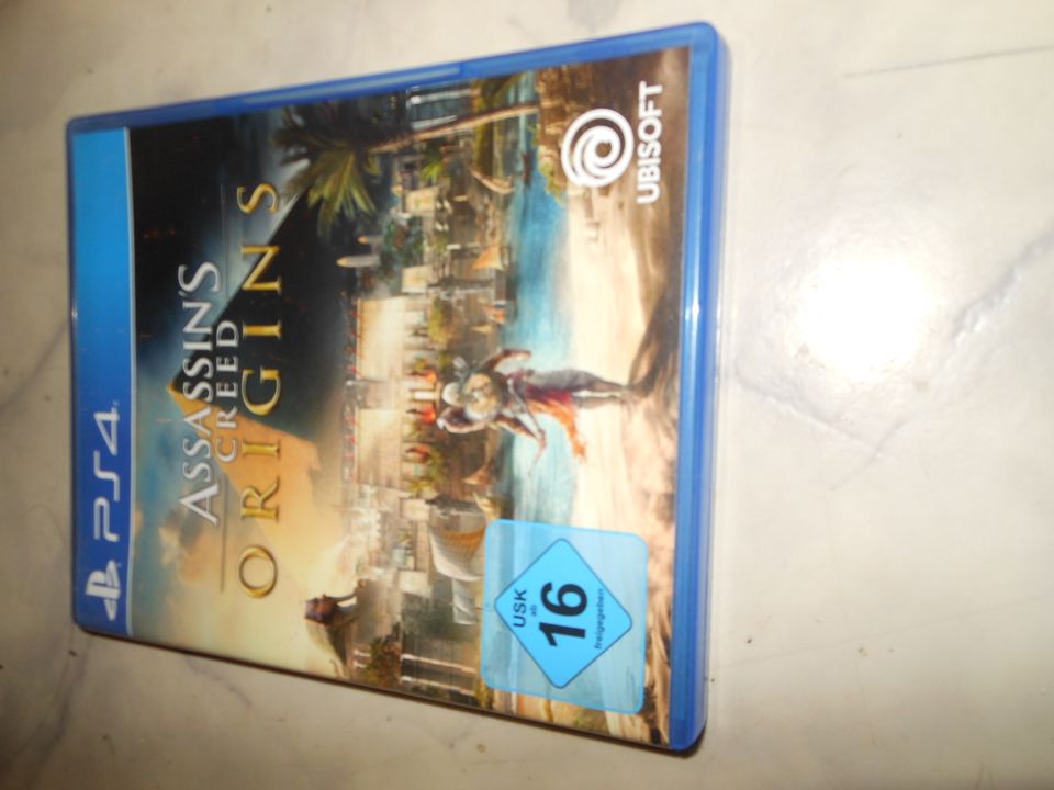 PS4 Spiele Assasin´s Creed origins + Sydicate Little Big Planet 3 in Rösrath
