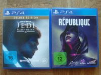 PS4 Spiele - Jedi Fallen Order + Republique einz/zusam Top! Bayern - Bayerisch Gmain Vorschau