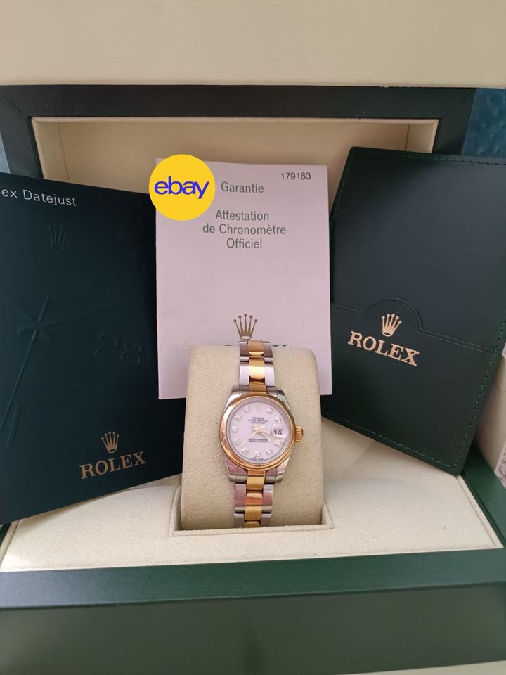 Rolex Lady Datejust ✅ Diamanten Zifferblatt ✅Full Set Box Papiere in Fürth