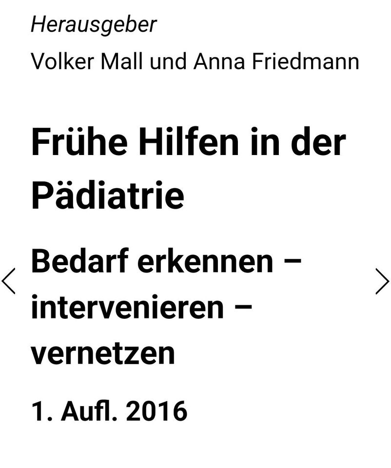Frühe Hilfen in der Pädiatrie_Bedarf erkennen_Volker Mall_Kinder in München