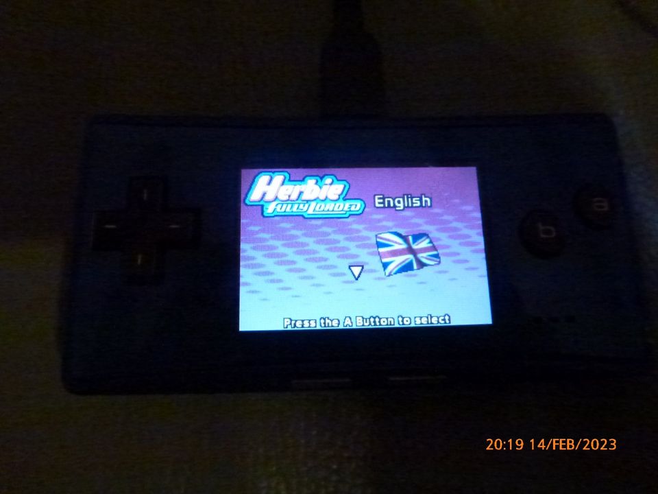 Nintendo Game boy micro + Spiel Herbie/ Versand kostenlos in Claußnitz