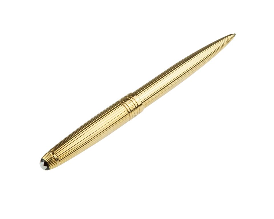 Montblanc Meisterstück Solitaire 750er Solid Gold Kugelschreiber in Pfarrkirchen