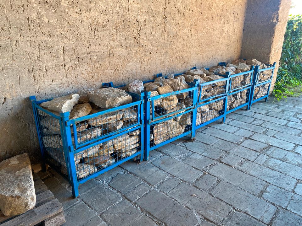 Bruchsteine Feldsteine Dekoration Garten Kamin in Kölleda