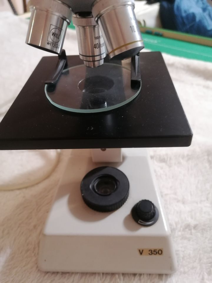 Will Wetzlar Mikroskop V350 in Hodenhagen